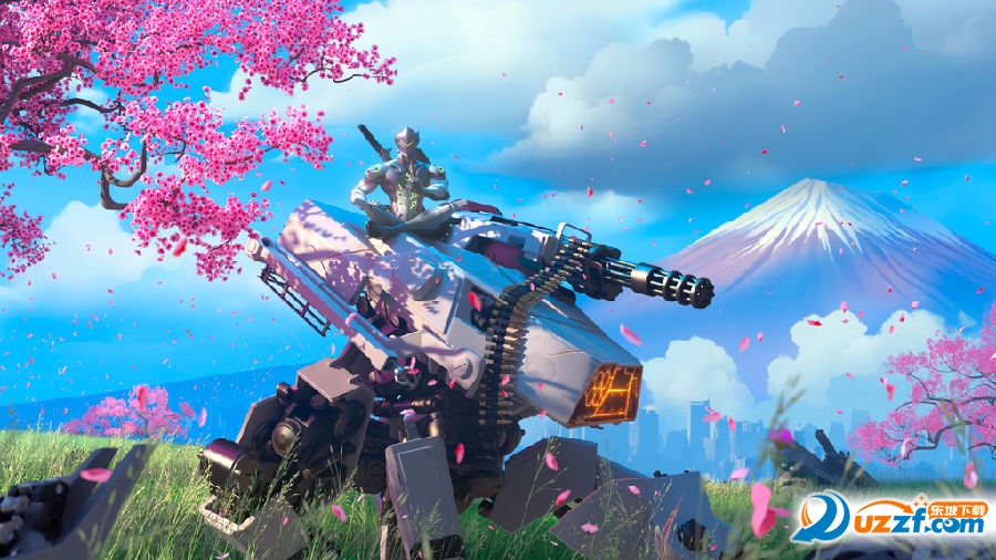 守望先鋒源氏官方壁紙及同人圖