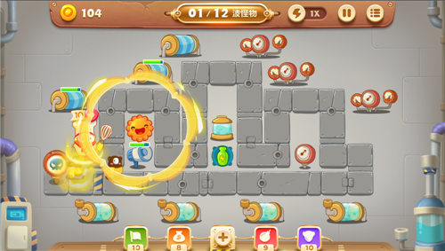 保衛(wèi)蘿卜3工廠爬樓攻略