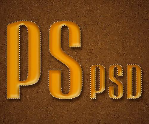 懷舊風用Photoshop制作木紋字體教程